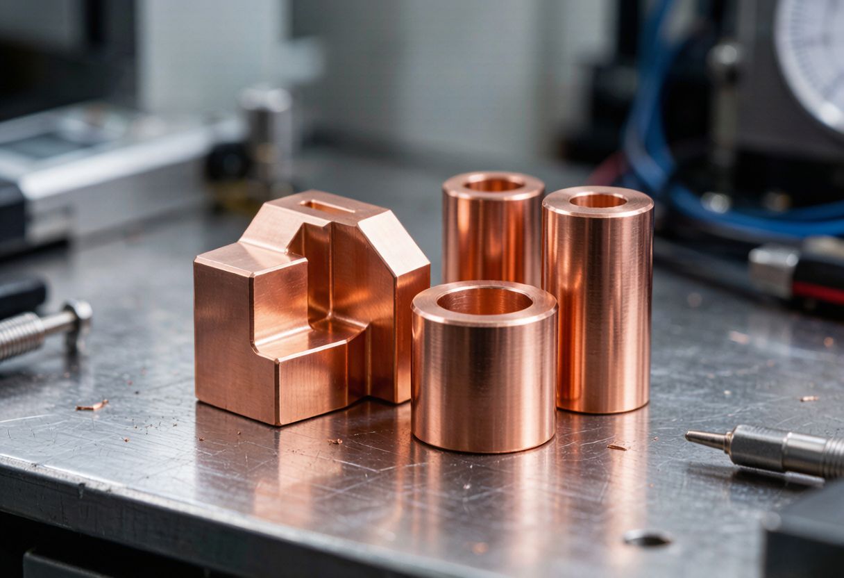 red-copper-ecu-bracket-precision-stamped