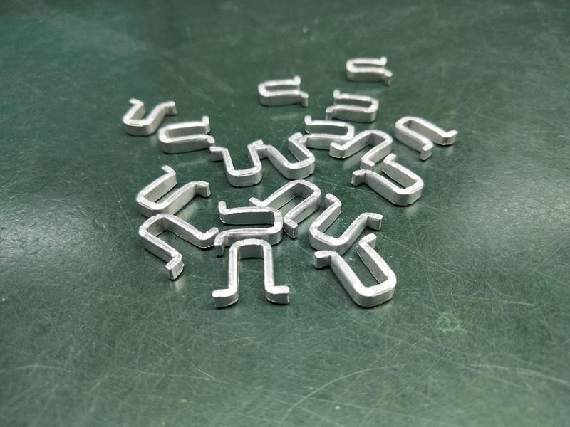 Several types of metal stamping parts