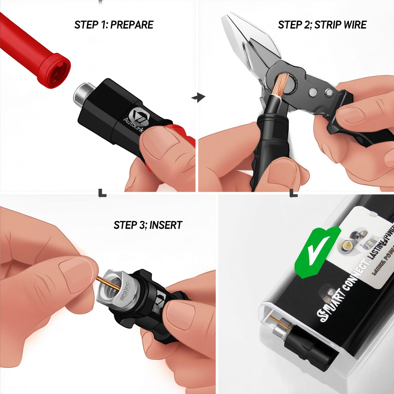 Wie man Kfz-Kabelverbinder verwendet